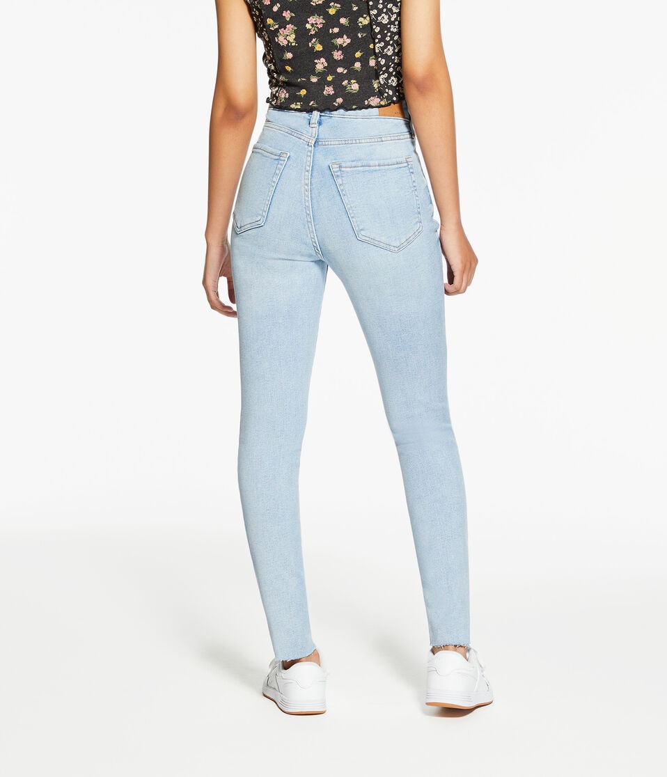 Aéropostale Soft Flex Super High-Rise Jegging Light Wash