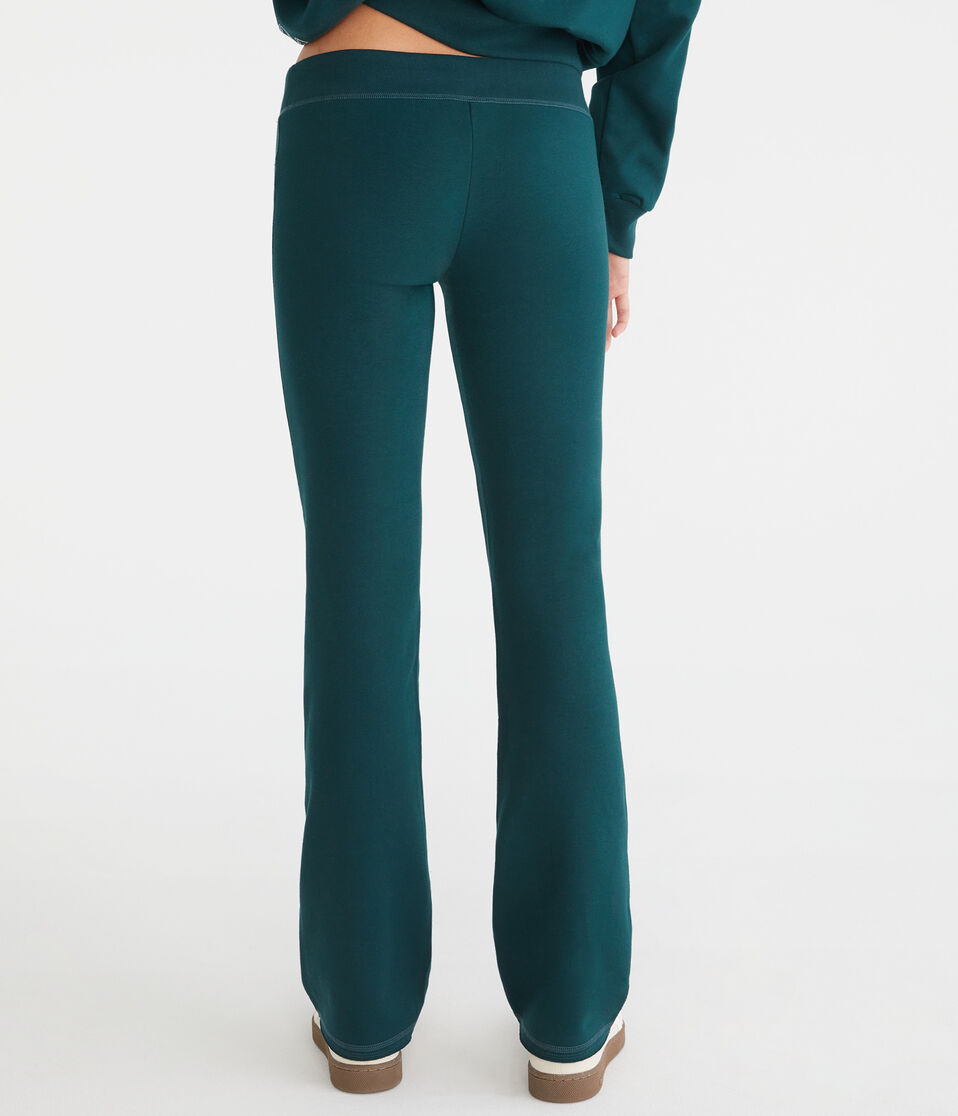 Aéropostale Solid Fit & Flare Sweatpants Dusty Rosemary