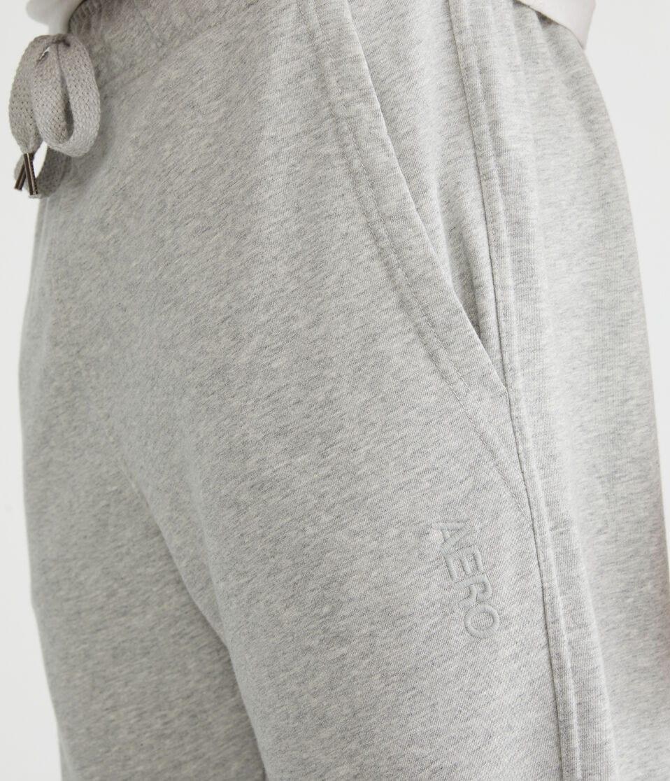 Aéropostale Solid Jogger Sweatpants Light Heather Grey