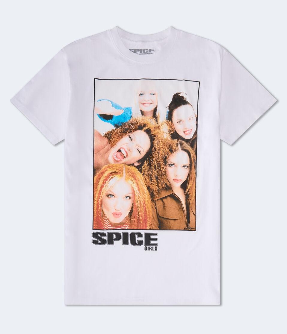 aéropostale Spice Girls Oversized Graphic Tee white