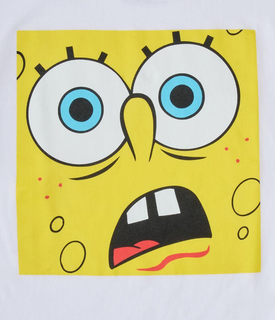 Aéropostale SpongeBob Face Relaxed Graphic Tee White