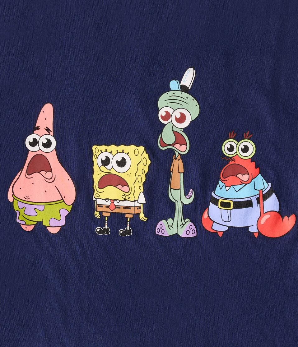 Aéropostale SpongeBob & Friends Relaxed Graphic Tee Navy