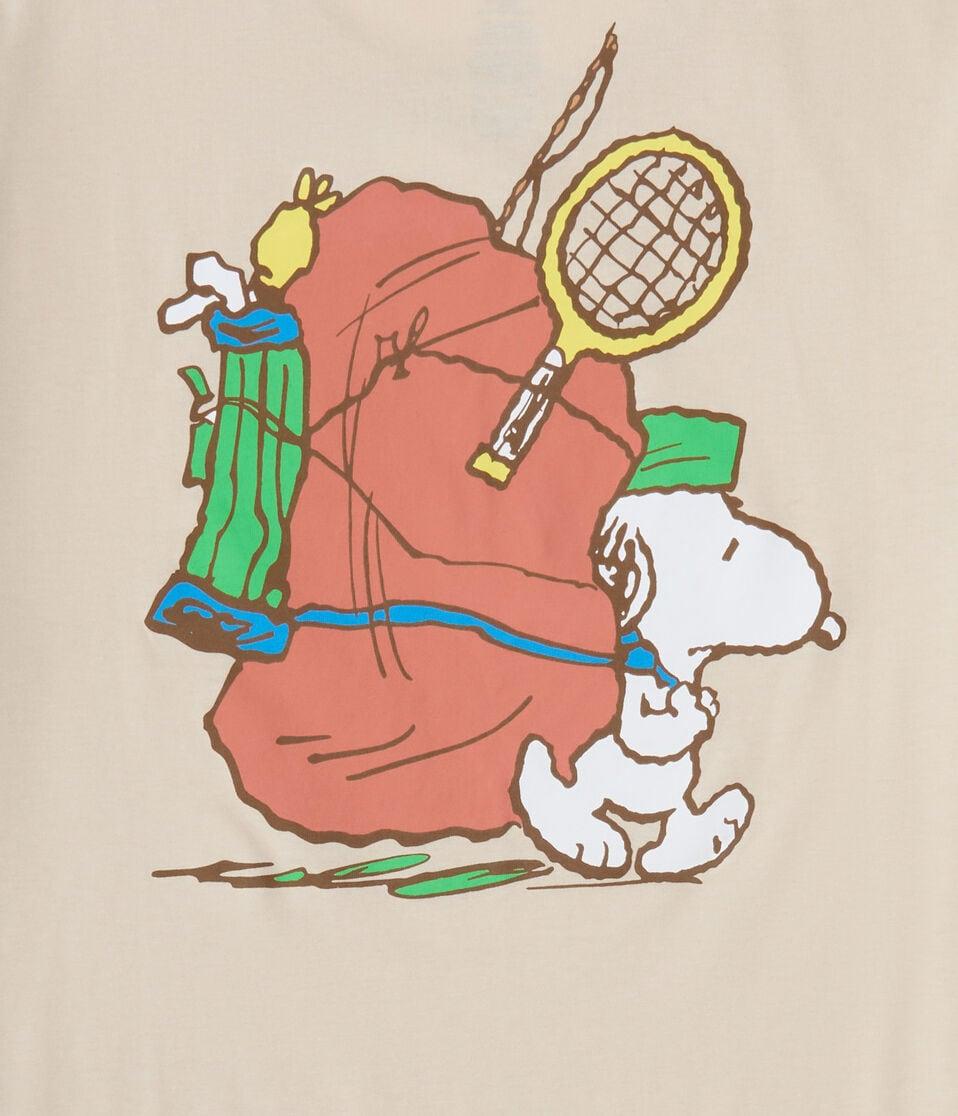 Aéropostale Sporty Snoopy Relaxed Graphic Tee Cream
