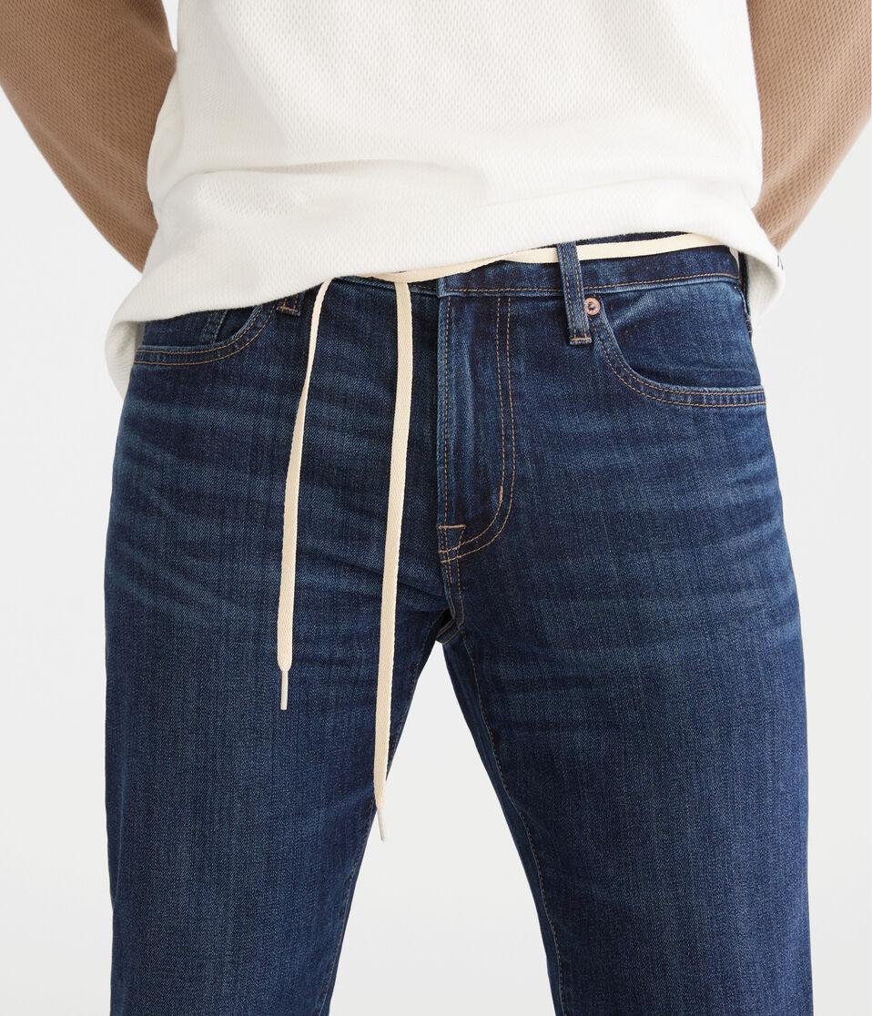 Aéropostale Straight Premium Jean With COOLMAX® Technology Dark Wash