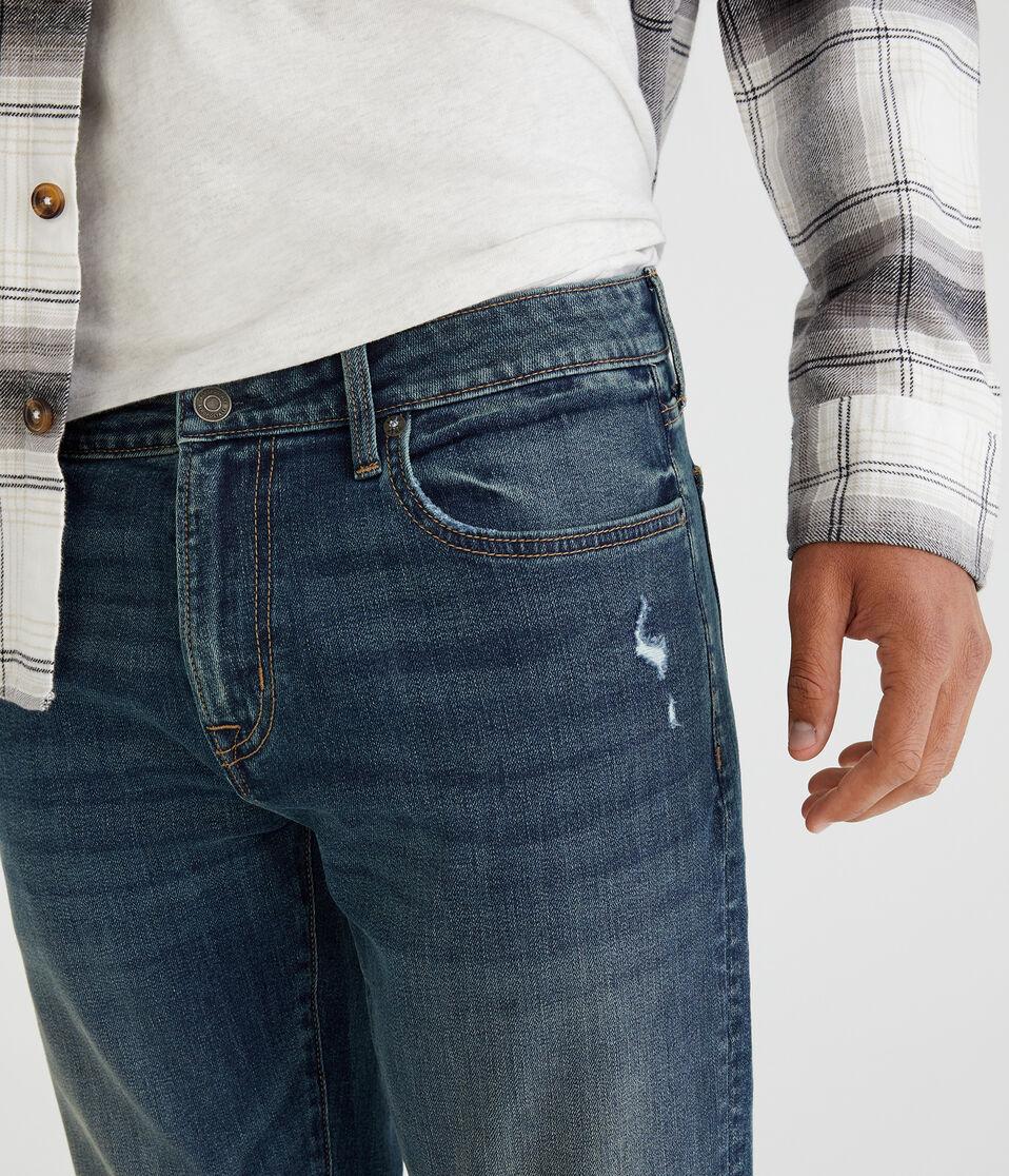 Aéropostale Straight Premium Jean With COOLMAX® Technology Dark Wash