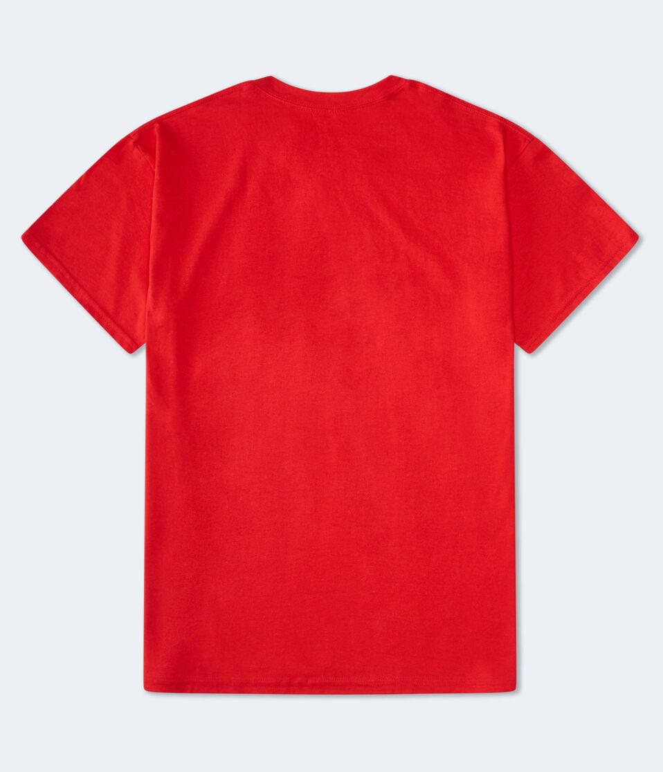 Aéropostale Strawberry Shortcake Oversized Graphic Tee Red