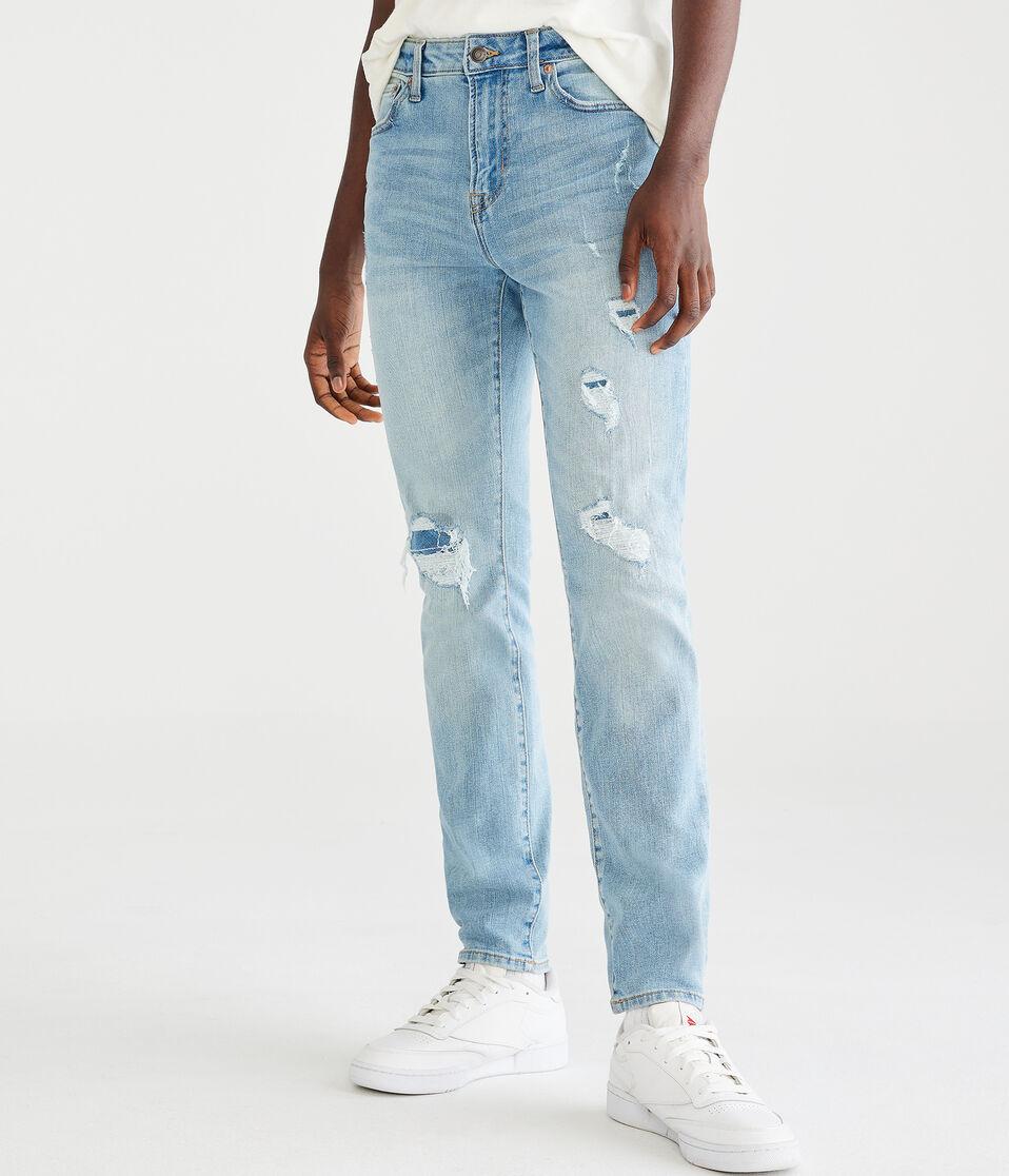Aéropostale Super Skinny Performance Jean With TruTemp365® Technology Light Wash