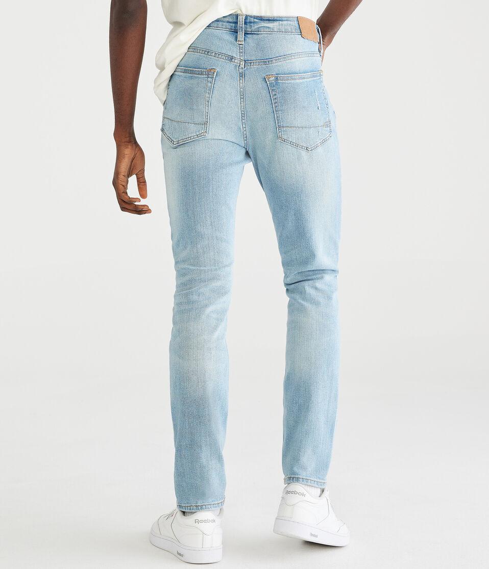 Aéropostale Super Skinny Performance Jean With TruTemp365® Technology Light Wash