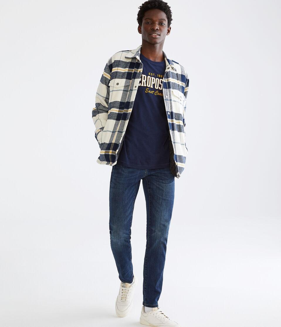 Aéropostale Super Skinny Premium Jean With LYCRA® FREEF T® Technology Dark Wash