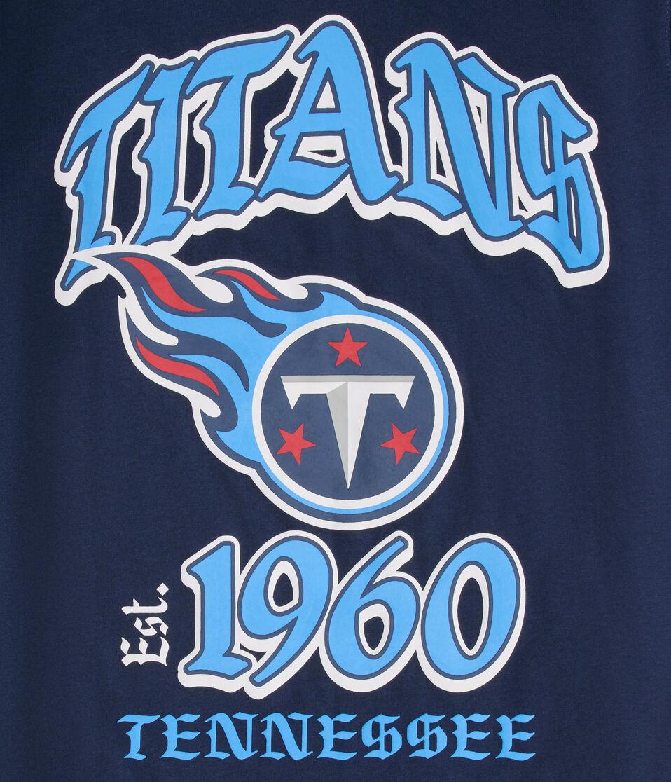 Aéropostale Tennessee Titans Helmet Relaxed Graphic Tee Navy
