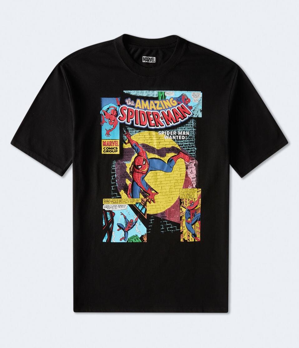 aéropostale The Amazing Spider-Man Relaxed Graphic Tee black