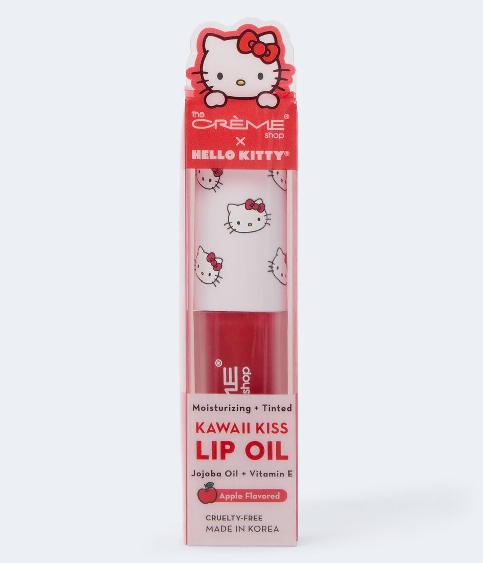 Aéropostale The Crème Shop X Hello Kitty Kawaii Kiss Lip Oil - Apple Multi