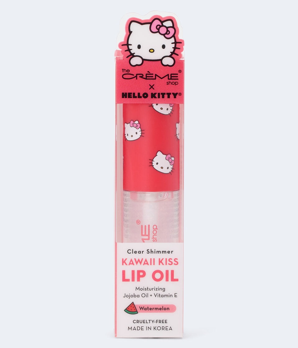 aéropostale The Crème Shop x Hello Kitty Kawaii Kiss Lip Oil - Watermelon clear