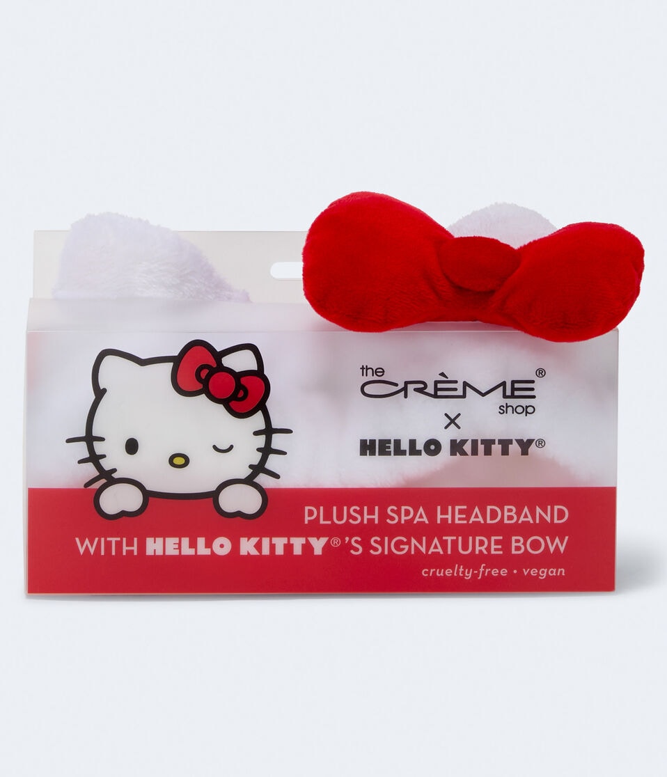 aéropostale The Crème Shop x Hello Kitty Plush Spa Headband white