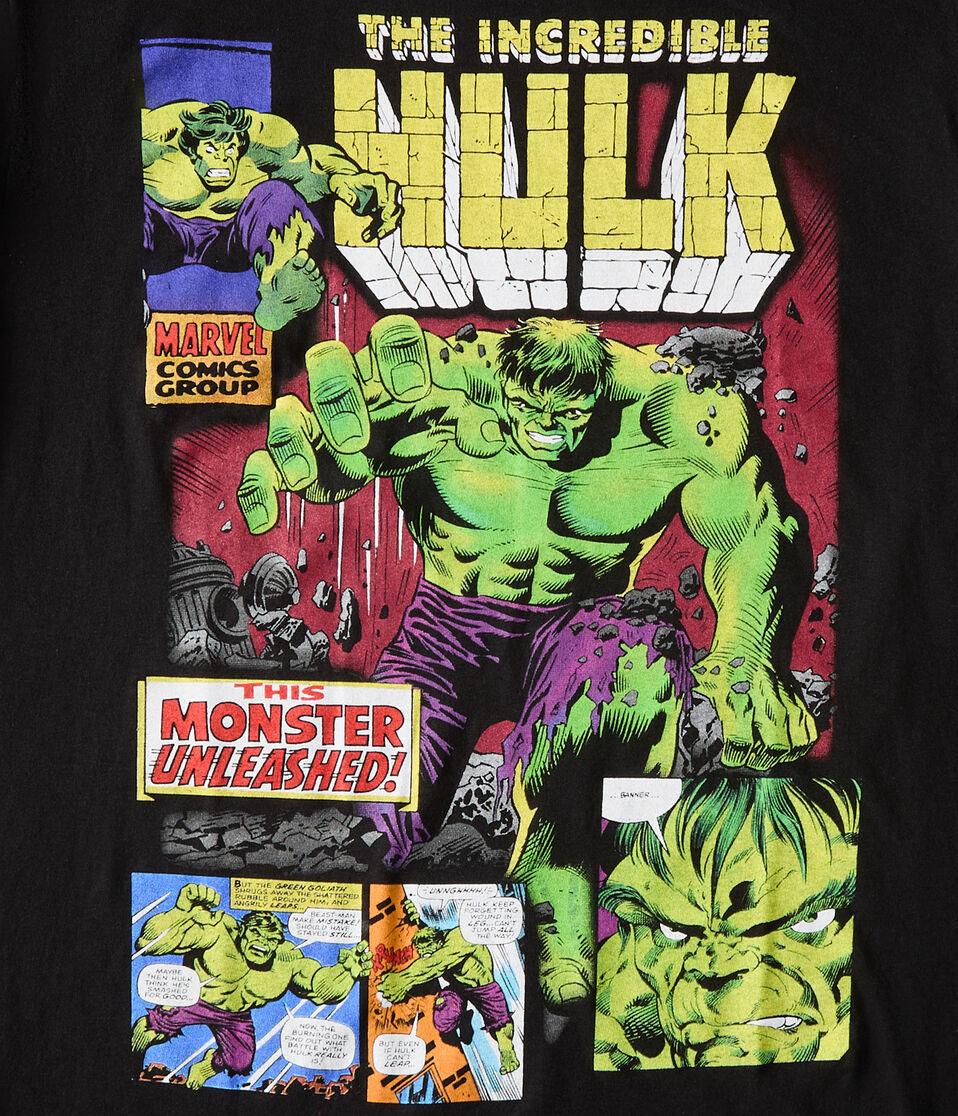 Aéropostale The Incredible Hulk Relaxed Graphic Tee Beige