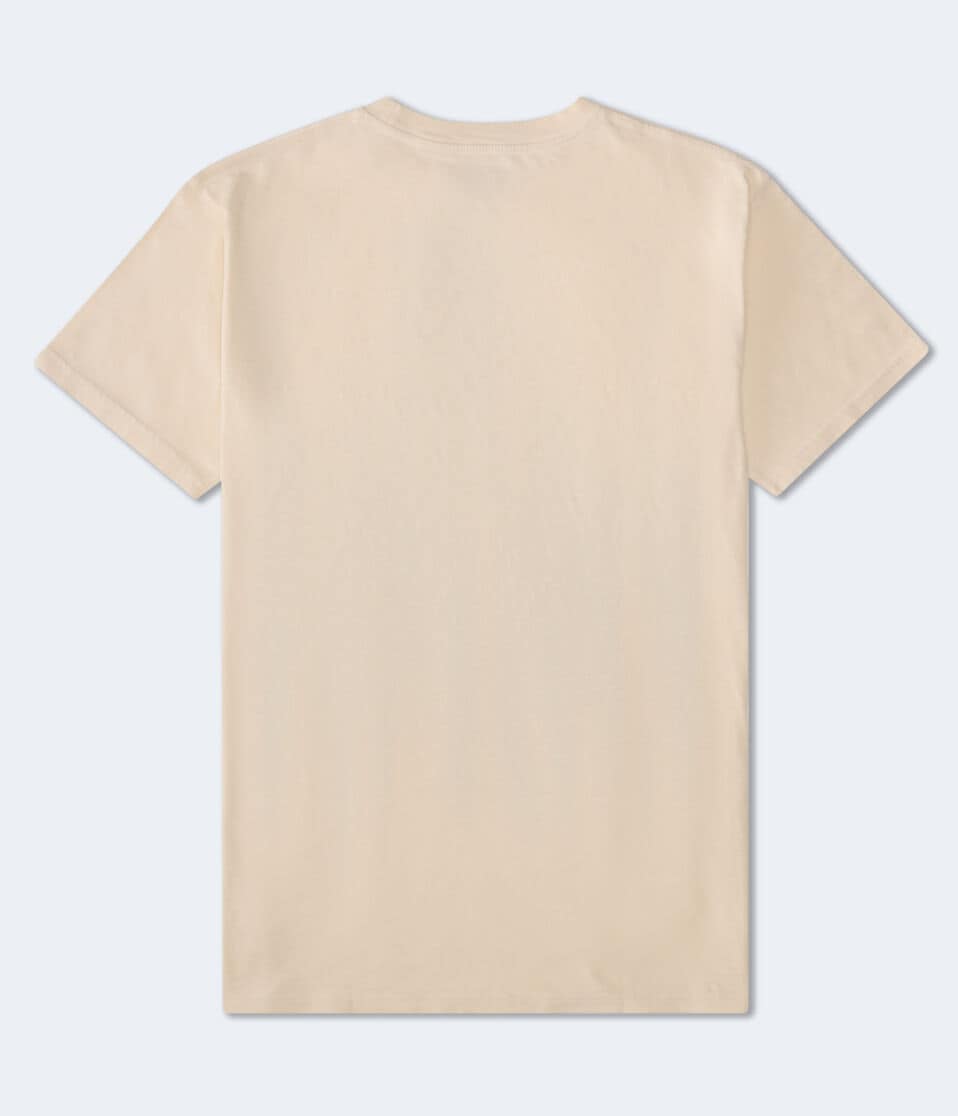 Aéropostale Tupac Only God Oversized Graphic Tee Cream