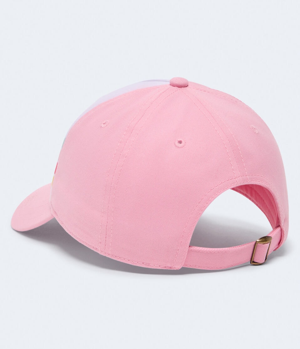 Aéropostale Tweety Bird Stripes Adjustable Hat Pink