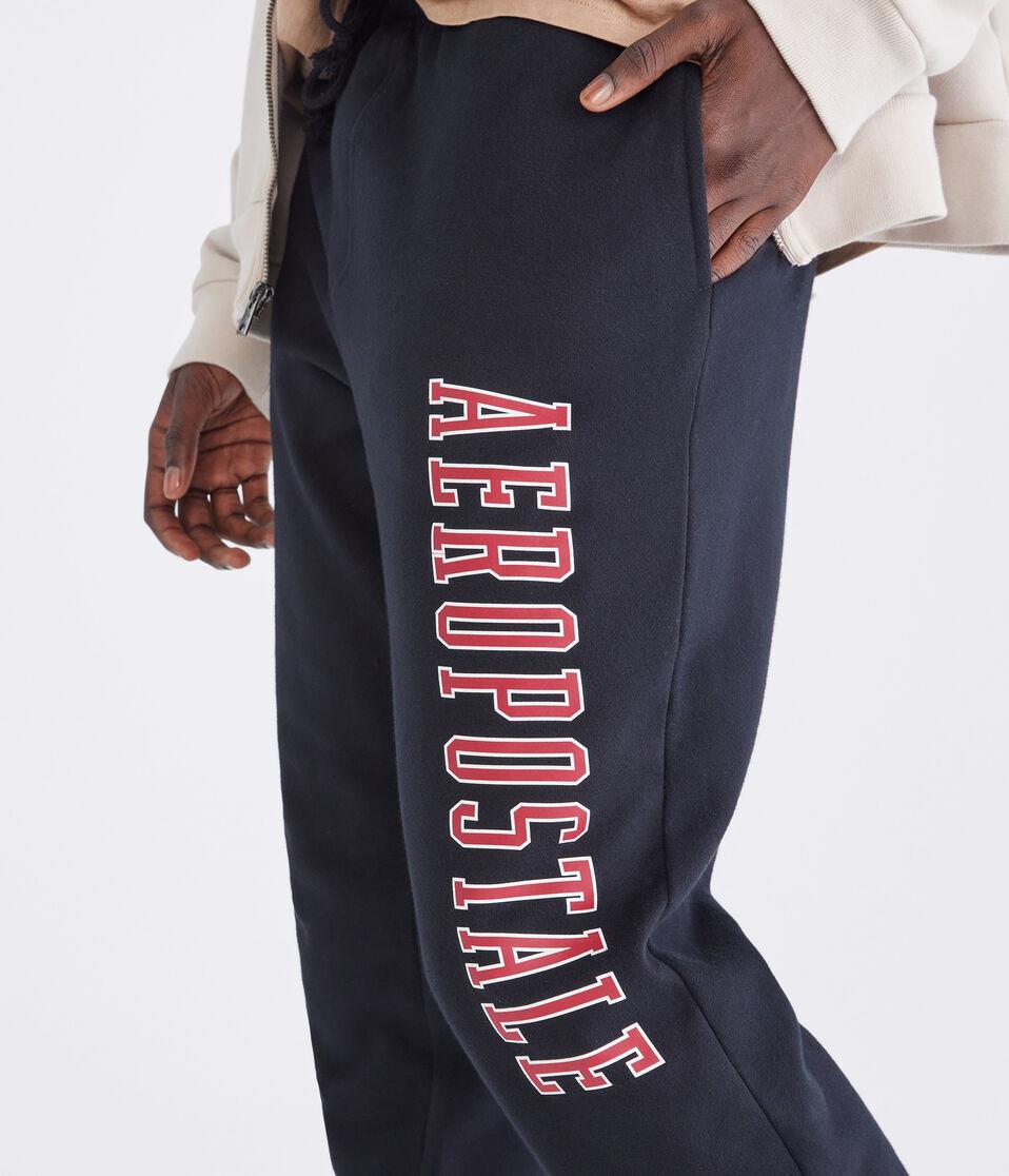 Aéropostale Vertical Aeropostale Jogger Sweatpants Black Fox