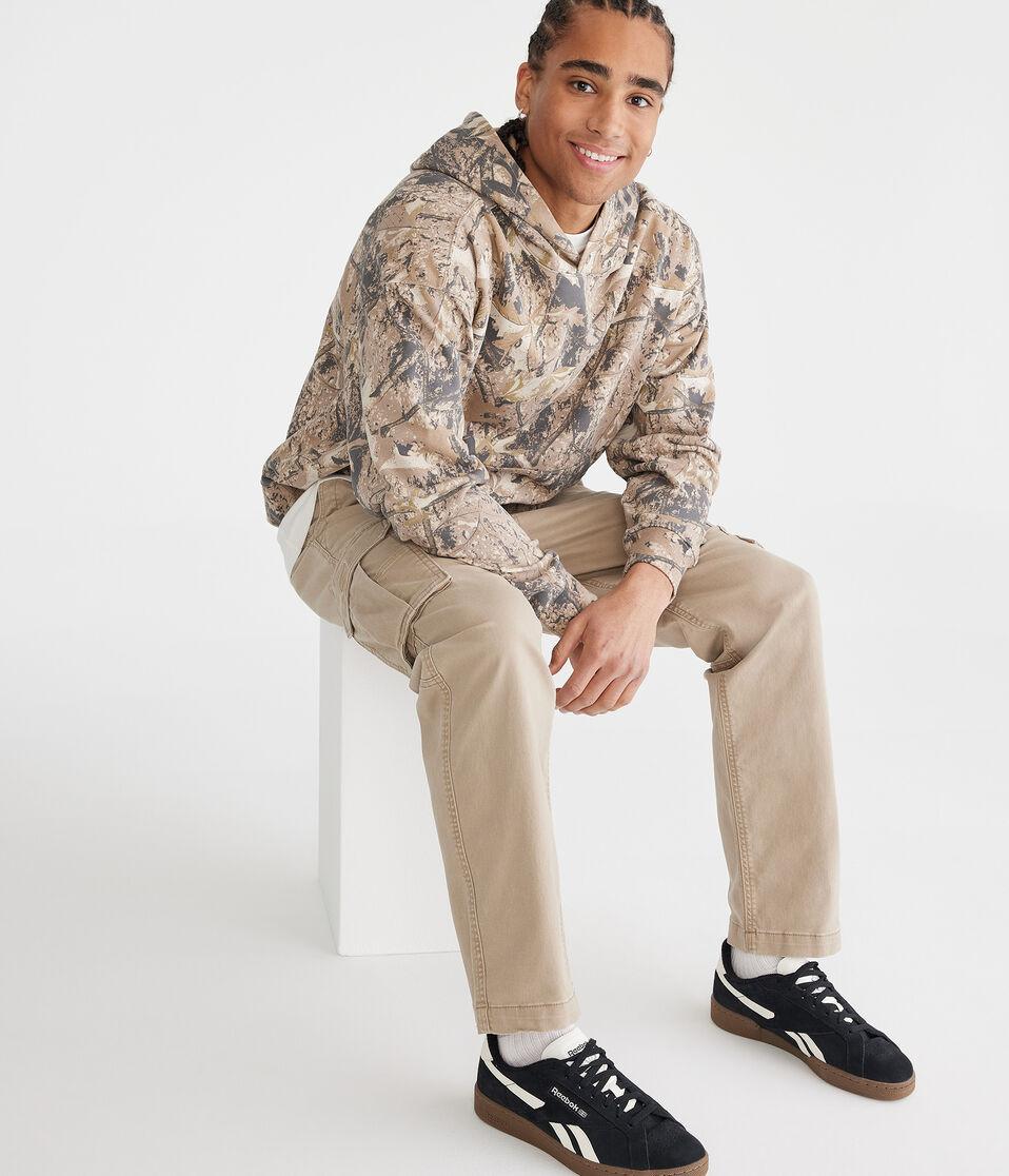 Aéropostale Woodland Camo Boxy Pullover Hoodie Multi