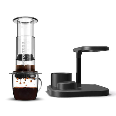 aeropress AeroPress Clear Coffee Maker + Organizer Stand Bundle
