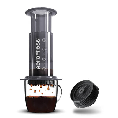 aeropress AeroPress Original Coffee Maker & Flow Control Filter Cap Bundle