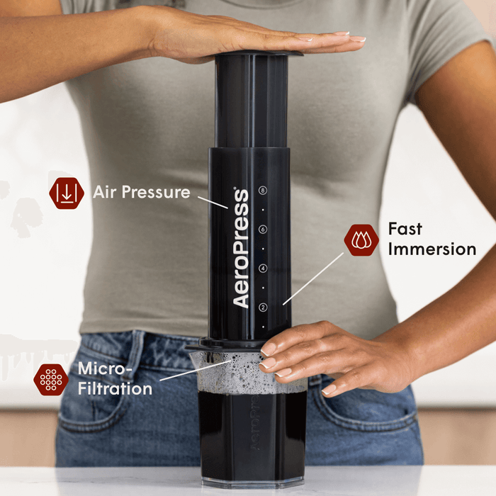 Aeropress AeroPress XL Coffee Maker & Stainless Steel Filter Bundle
