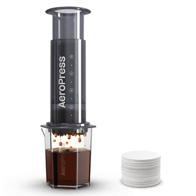 aeropress AeroPress XL Coffee Maker & XL Paper Micro-Filters Bundle