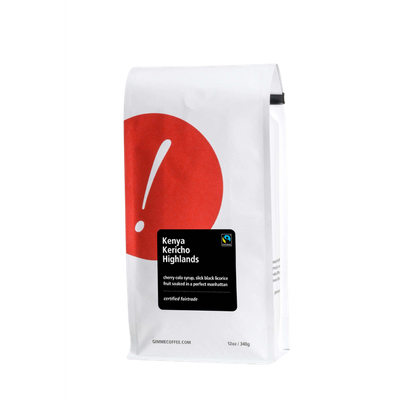 aeropress Kenya Kericho Highlands Fairtrade Dark Roast 12 oz