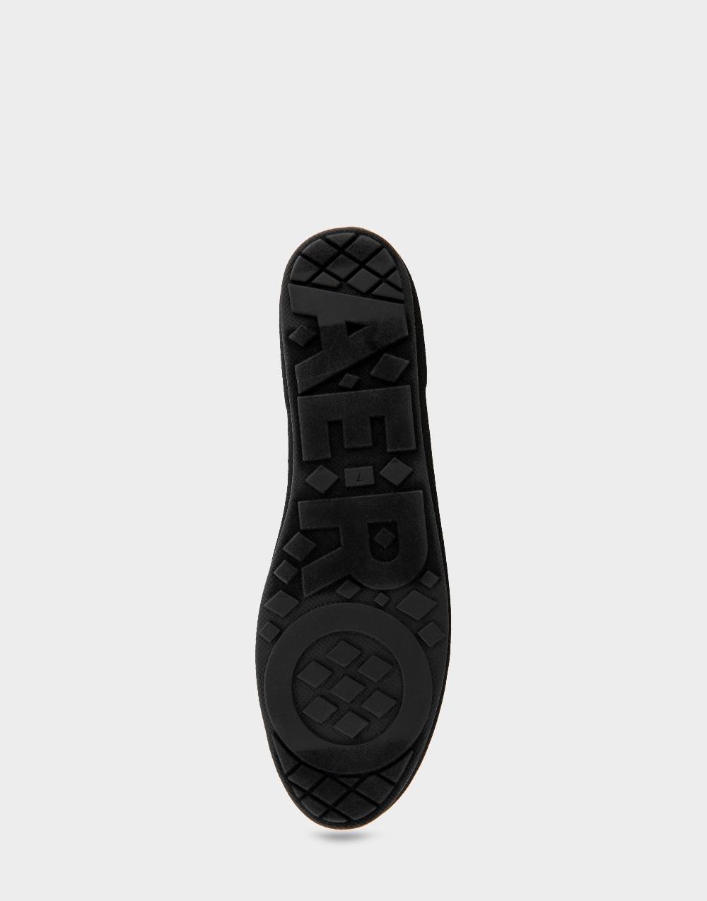 Aerosoles Comfortable Women's Mary Jane Flats In Black Knit Fabric