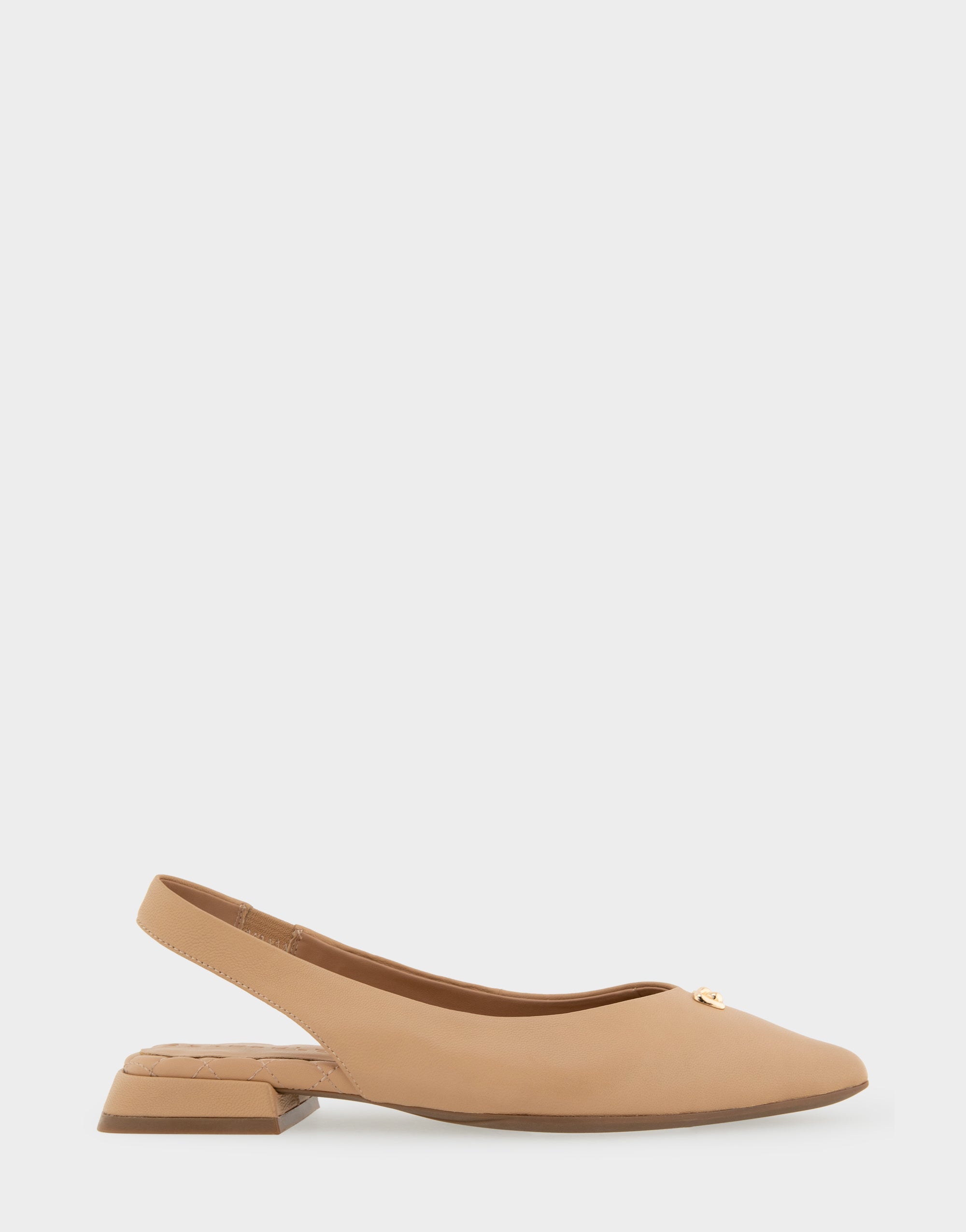 aerosoles Comfortable Women's Slingback Flats in Beige Bisque Leather