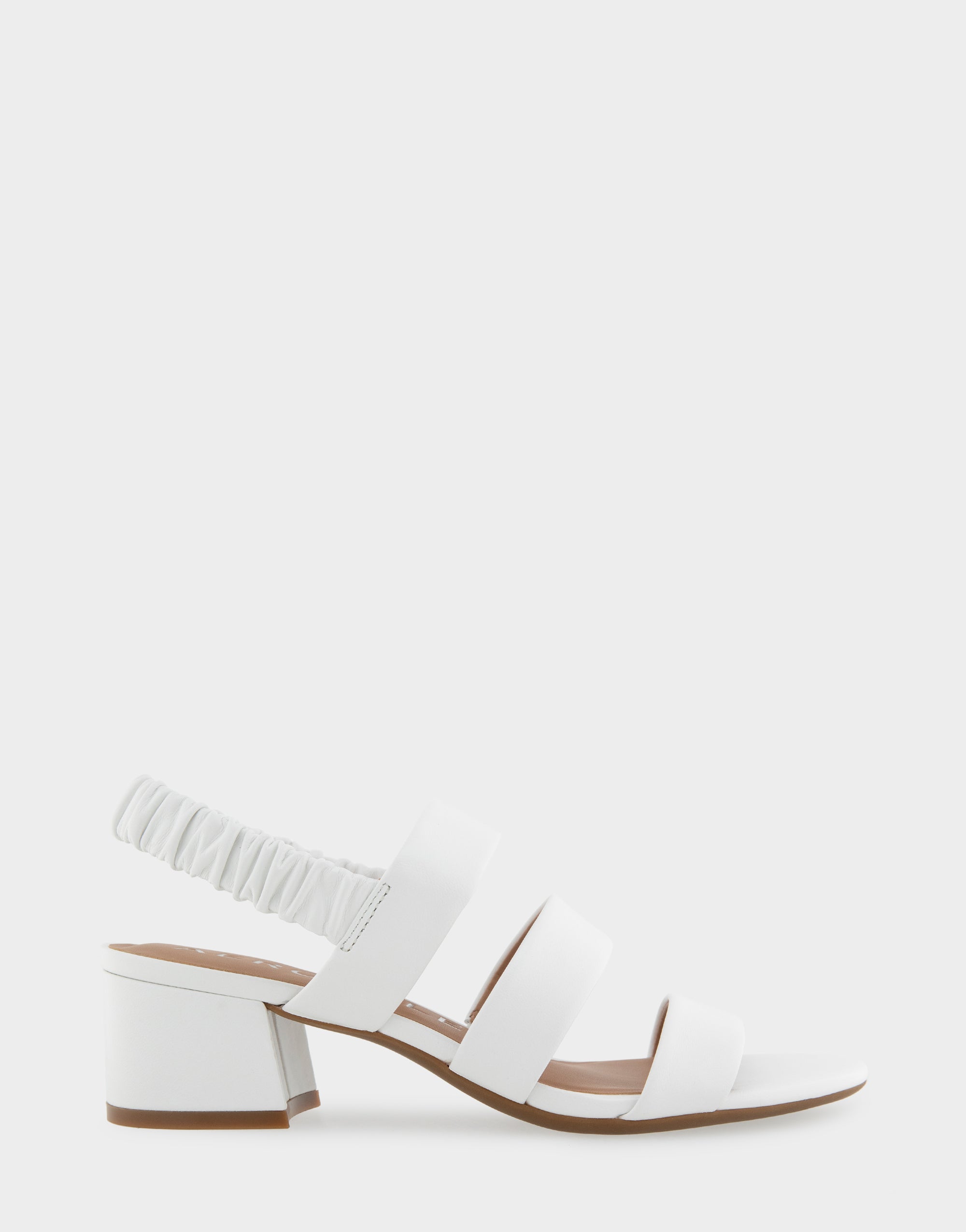 aerosoles Comfortable Women's Slingback Sandals in White Leather