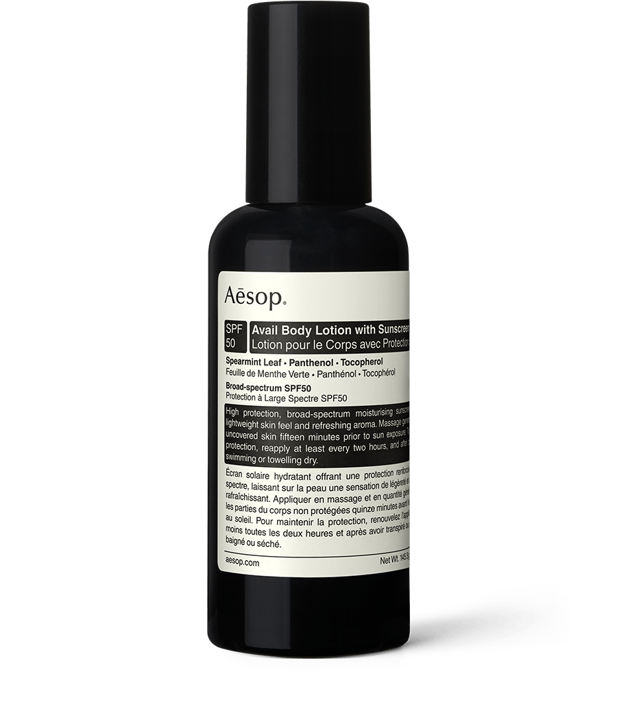 aesop Avail Body Lotion with Sunscreen Skin Avail Body Lotion with Sunscreen Sun Care