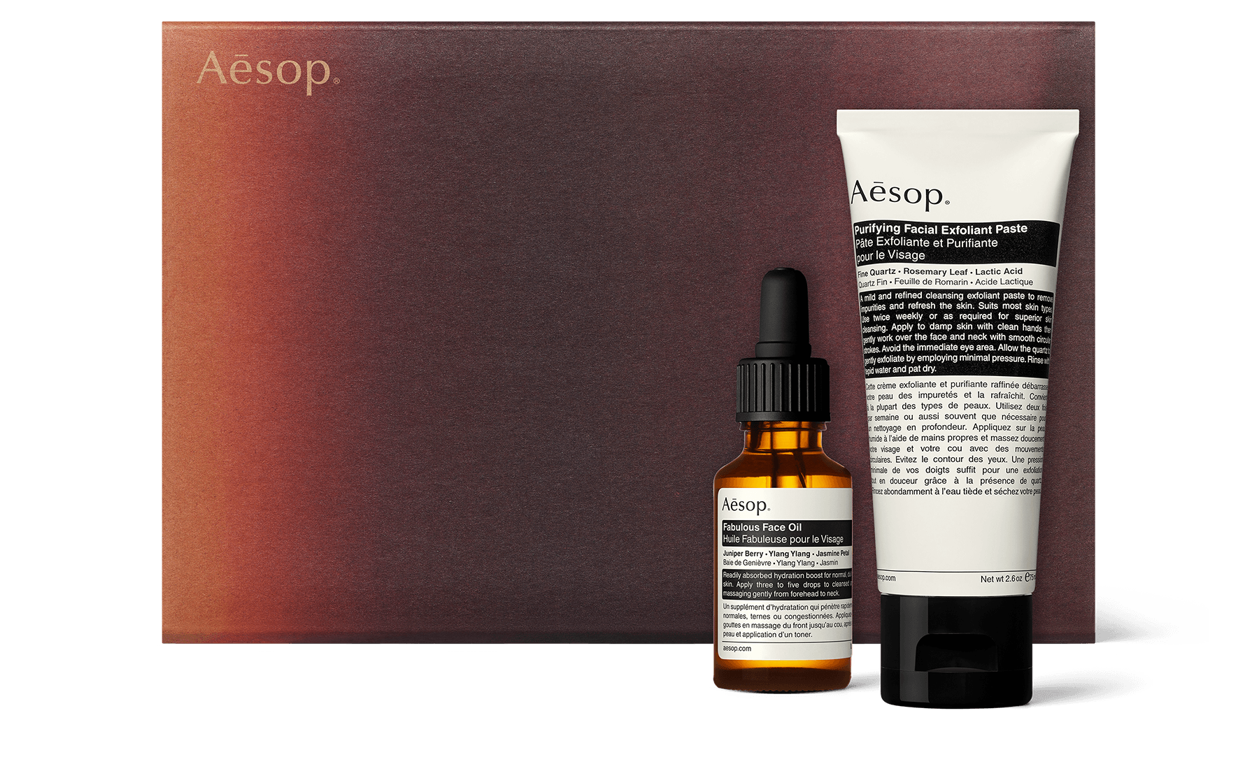 aesop Exfoliate and Hydrate Duo Kits & Travel Exfoliate and Hydrate Duo Gift Kits