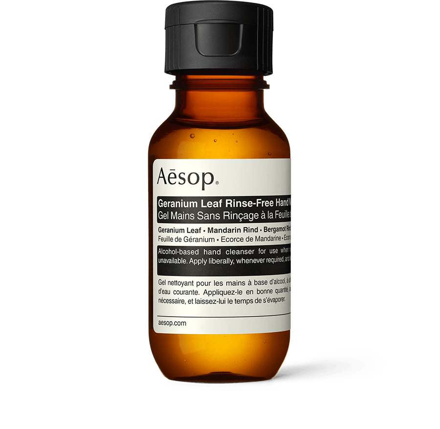 aesop Geranium Leaf Rinse-Free Hand Wash Body & Hand Geranium Leaf Rinse-Free Hand Wash Hand Washes & Balms