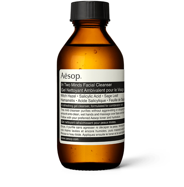 aesop In Two Minds Facial Cleanser Skin In Two Minds Facial Cleanser Cleansers & Exfoliants