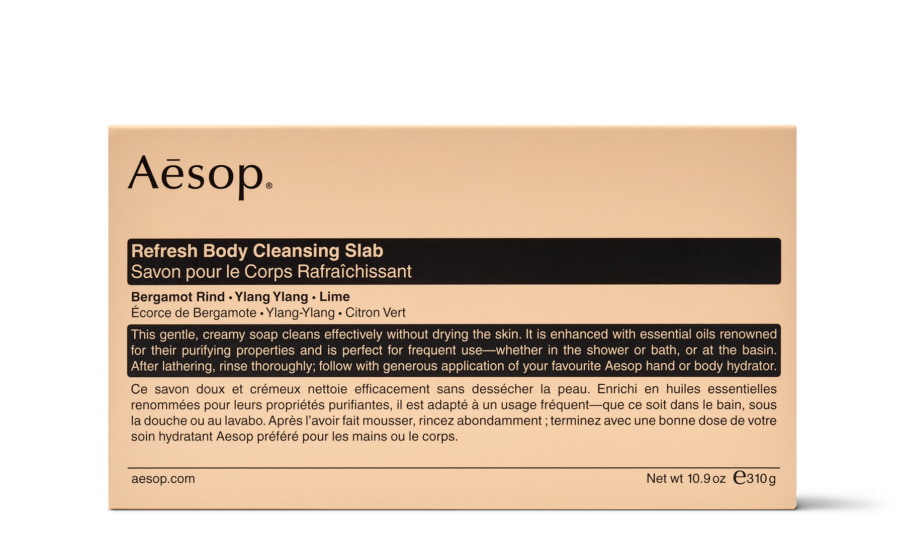aesop Refresh Body Cleansing Slab Body & Hand Refresh Body Cleansing Slab Bar Soaps