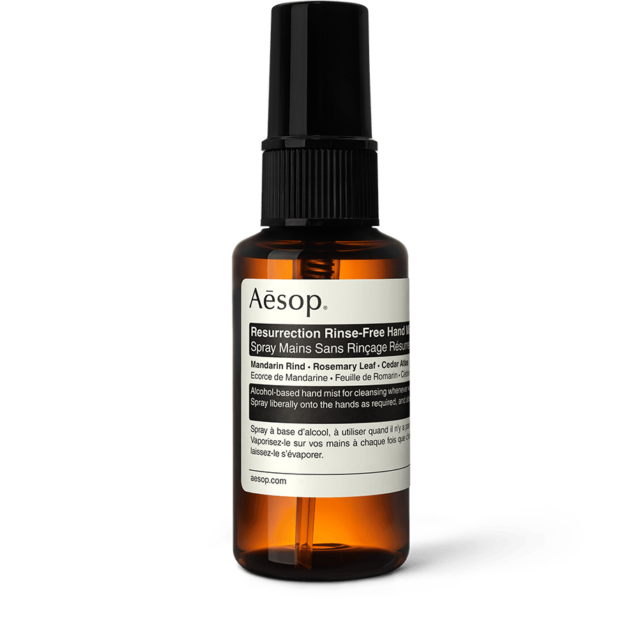 aesop Resurrection Rinse-Free Hand Mist Body & Hand Resurrection Rinse-Free Hand Mist Hand Washes & Balms