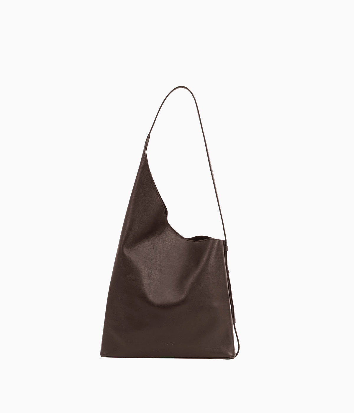aesther ekme Demi Lune Shopper DARK CHOCOLATE