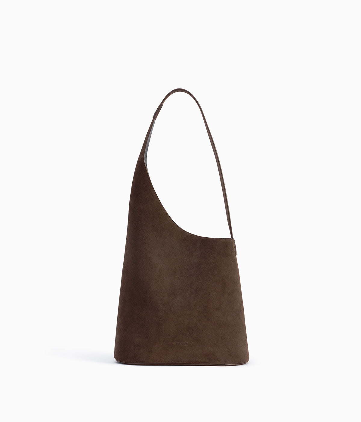 aesther ekme Lune Tote SUEDE CHOCOLATE