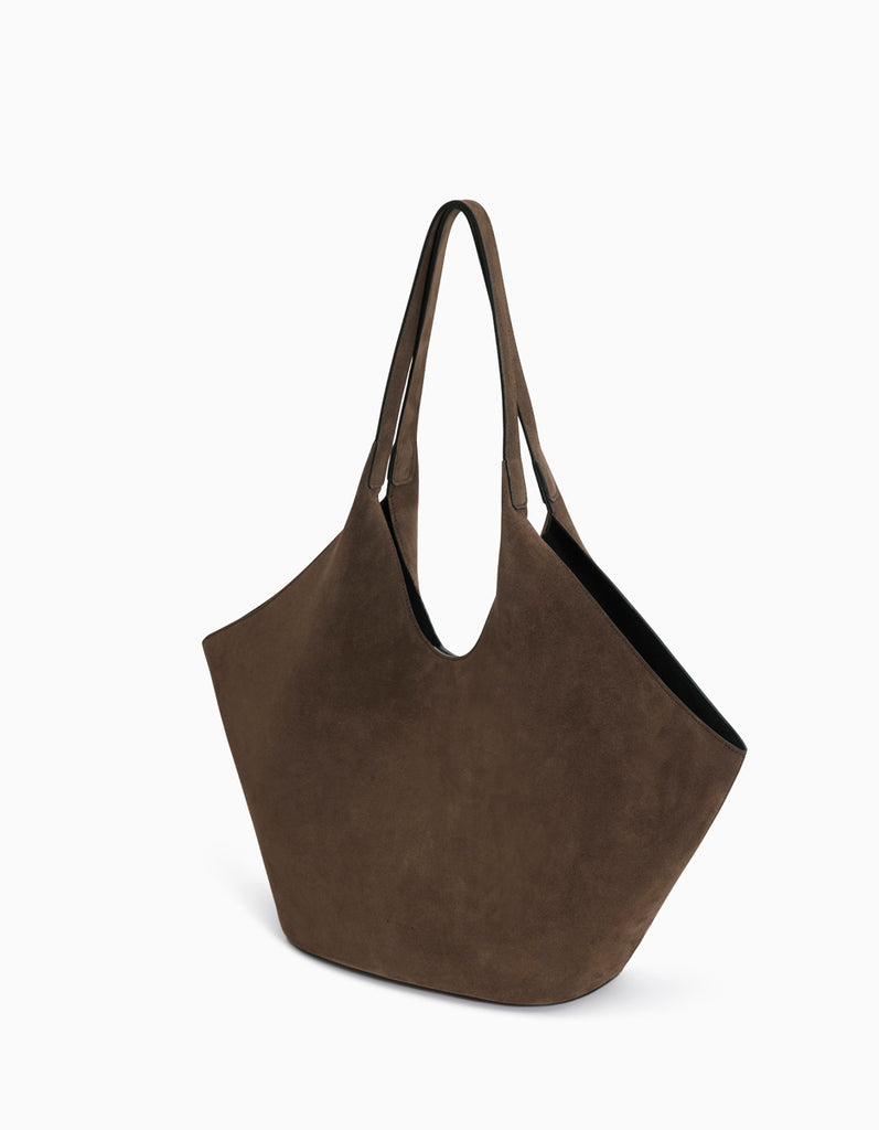 Aesther Ekme Phantom Tote SUEDE CHOCOLATE