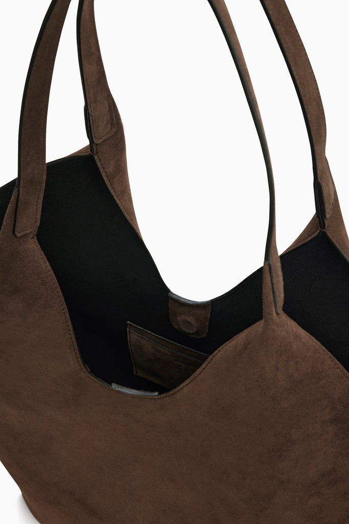 Aesther Ekme Phantom Tote SUEDE CHOCOLATE