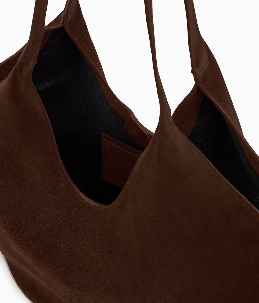 Aesther Ekme Phantom Tote SUEDE COCOA