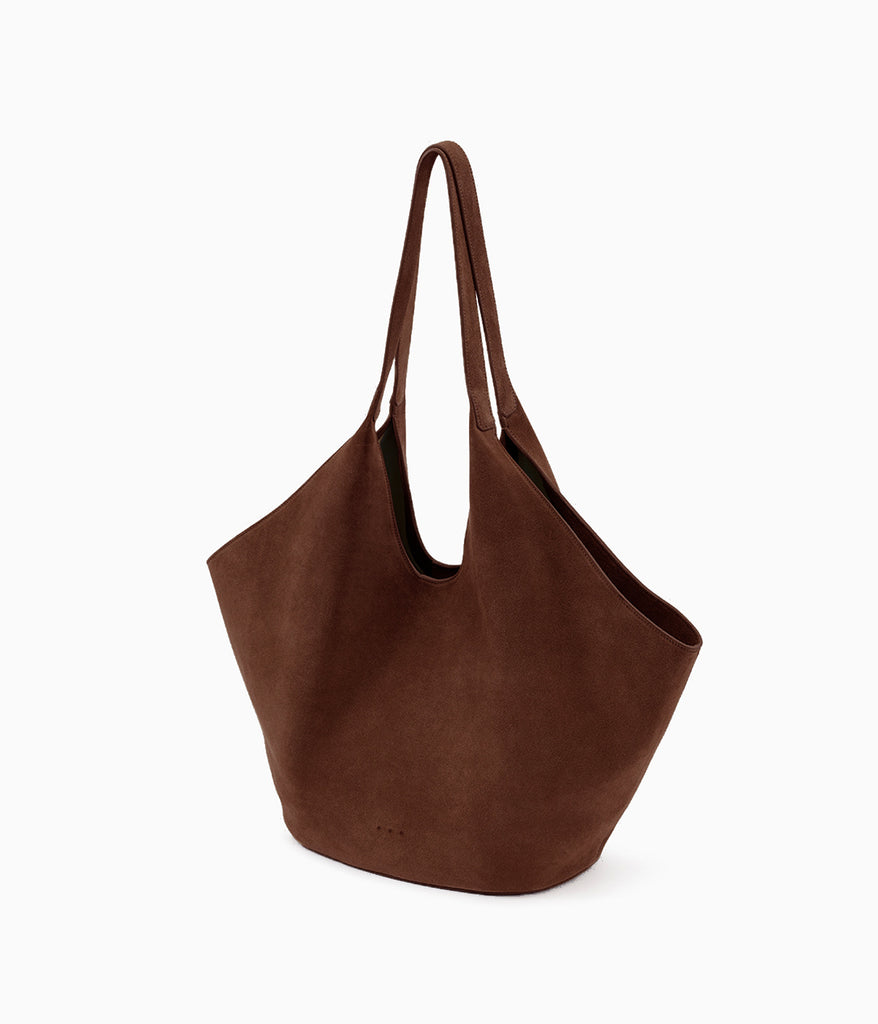 Aesther Ekme Phantom Tote SUEDE COCOA