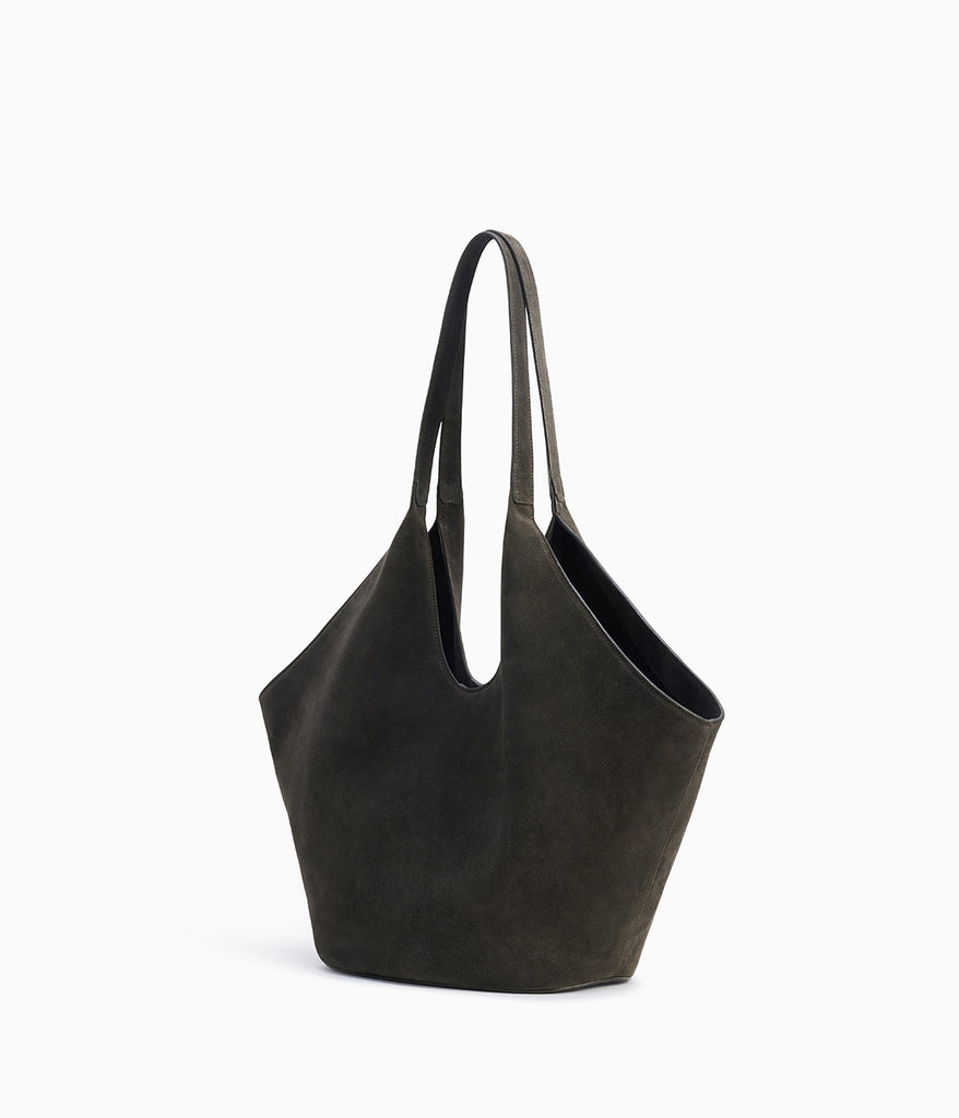 Aesther Ekme Phantom Tote SUEDE COFFEE