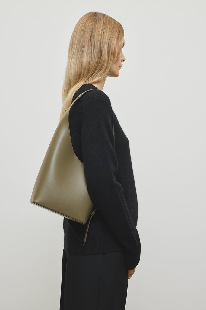 Aesther Ekme Demi Lune (Adjustable Strap) SUEDE COFFEE