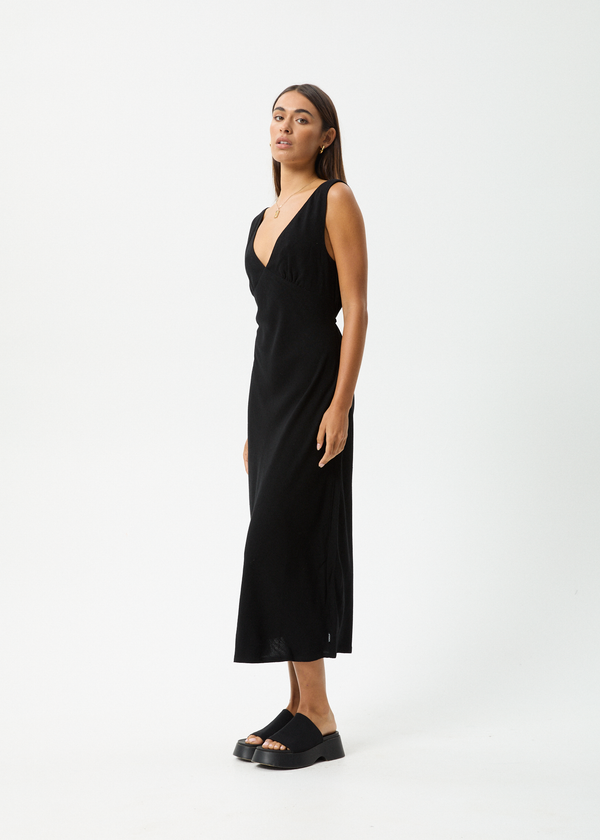 Afends Amaya - Maxi Dress Black