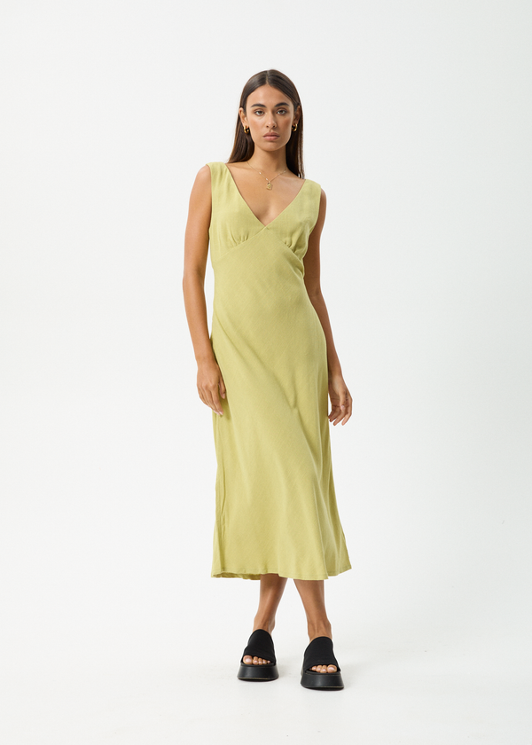 afends Amaya - Maxi Dress Lemongrass