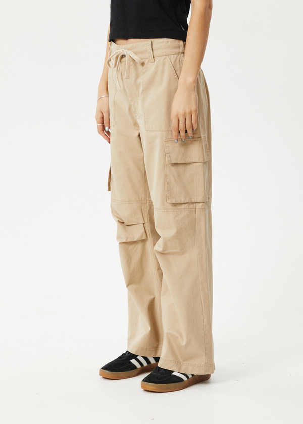 Afends Apprentice - Cargo Pant Taupe