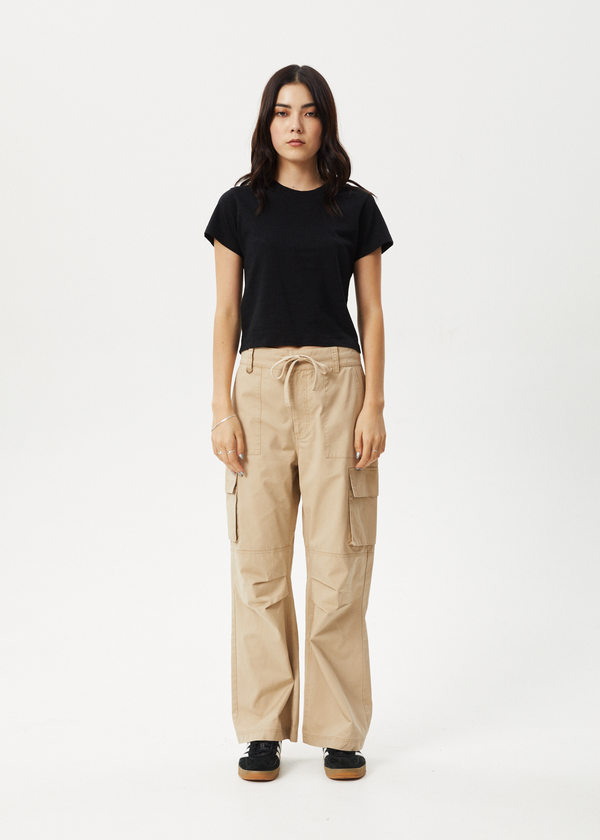 afends Apprentice - Cargo Pant Taupe