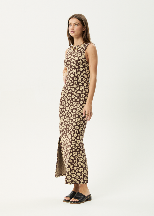 Afends Astoria - Maxi Dress Coffee